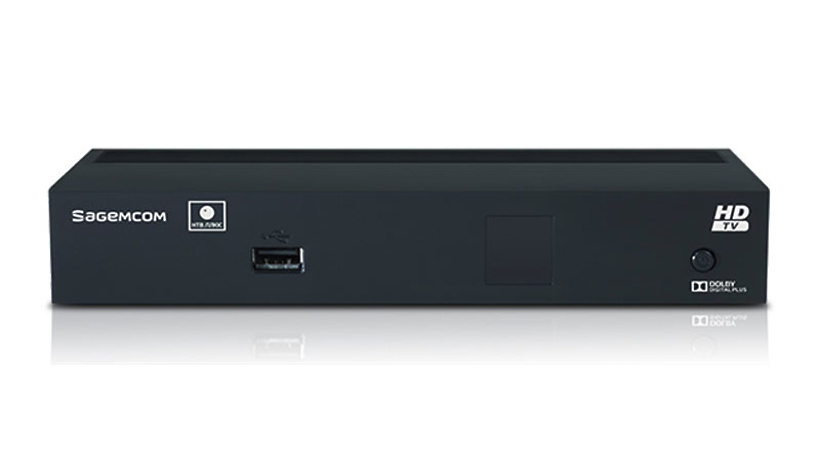 Установка с ресивером Sagemcom DSI74 HD
