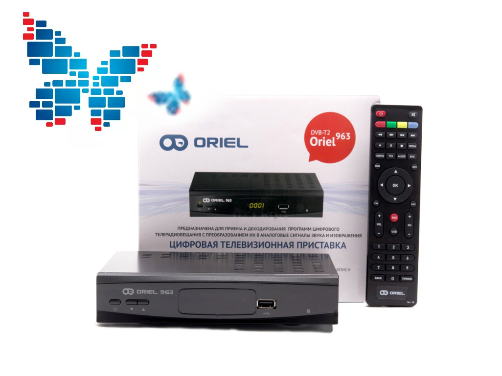 &nbsp;Цифровой ТВ ресивер ORIEL 963