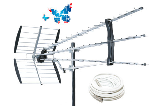 Установка с комплектом цифрового ТВ "Люкс Мачта 1"&nbsp;DVB-T2